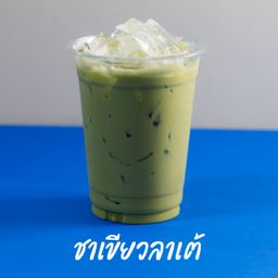 ชาเขียวนม เย็น