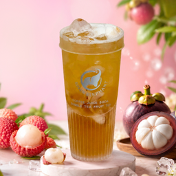 ชาลิ้นจี่มังคุด Lychee Mangosteen Tea