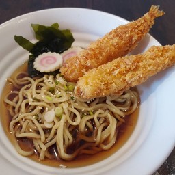 โชยุราเมงกุ้งเทมปุระ