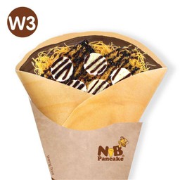 W3 นูเทลล่า+ฝอยทอง+กล้วยหอม