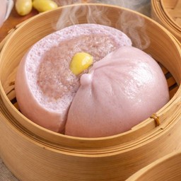 ซาลาเปาเผือกแปะก๊วย เจ (Vegan)