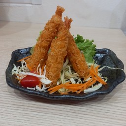 กุ้งทอดเทมปุระ 4 ตัว
