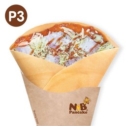 P3 ซอสพิซซ่า+ชีส+ดับเบิ้ลเบคอน