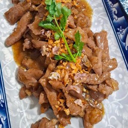 หมูกระเทียม3รส