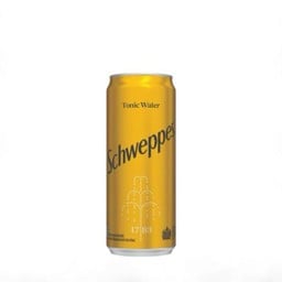 SO 7 Schweppes Tonic can