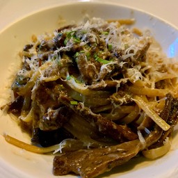 Linguine with Porcini Mushroom