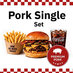 Set-Pork Single Burger
