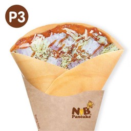P3 ซอสพิซซ่า+ชีส+ดับเบิ้ลเบคอน