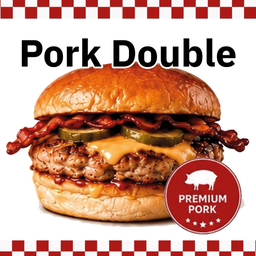 Pork Double Burger