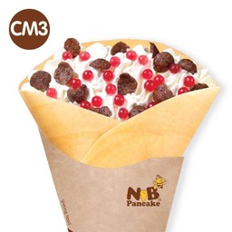 CM3 วิปครีมคาราเมล+เยลลี่+โกโก้ครั้นซ์