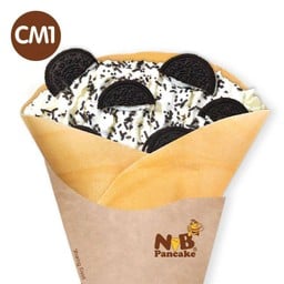 CM1 วิปครีมคาราเมล+โอริโอ้+ช็อกโกเรนโบว์