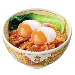 ข้าวหน้าหมูโทโระโทโระดับเบิ้ลไข่ออนเซ็น