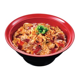 ข้าวหน้าหมูคารูบิหมาล่า