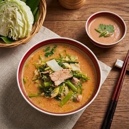 สุกี้น้ำ สูตรโบราณ ใส่หมู น้ำจิ้มรสเด็ดเข้มข้น