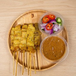หมูสะเต๊ะแม่จอย