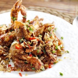 ปูนิ่มผัดพริกเกลือ