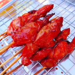 เนื้อไก่เเดงย่าง