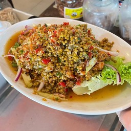 ยำไข่แมงดา