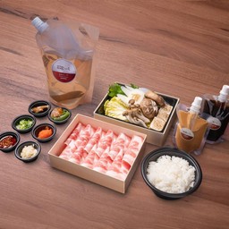 Shabu Set - Iberico Pork (Truffle Tori Paitan Soup)