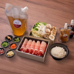 Shabu Set - Imo Buta (Tonkatsu Karai Soup)