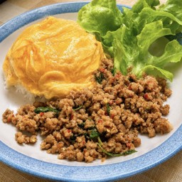 ข้าวกะเพราหมู