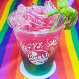 Red Mint Italian Soda