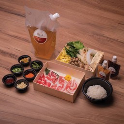 Shabu Set - Mixed Pork (Tonkatsu Karai Soup)