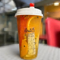 ชาเสาวรสผลไม้สด