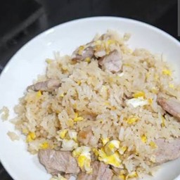 ข้าวผัดหมูไม่ใส่ผัก สูตรนิว ไนน์