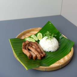 ข้าวหมูทอดสูตรแม่