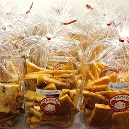 ขนมปังอบกรอบ 3 ถุง