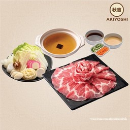 Set M ชาบู ชาบูหมูคุโรบูตะ
