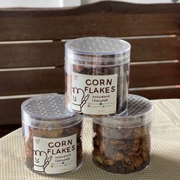 Chocolate & Choc Chip Cornflake - คอร์นเฟลกส์รสช็อคโกแลตและช็อคชิพ 1 กระปุก