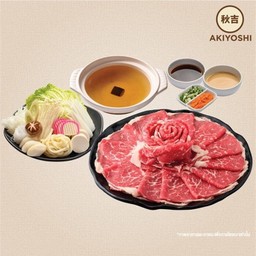Set M ชาบู ชาบูเนื้อคาตะโรสึ