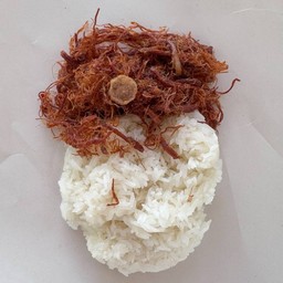 ข้าวเหนียวหมูฝอย