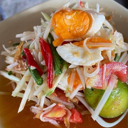 ตำไทยไข่เค็ม