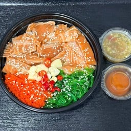 ข้าวหน้าบราวน์ดองซีอิ๊วเกาหลี