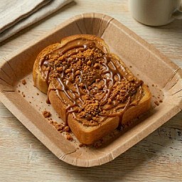 Biscoff Caramel Crunch-ขนมปังปิ้งบิสคอฟคาราเมล