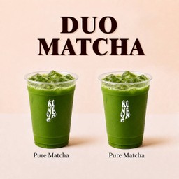 DUO Pure Matcha - เพียวมัทฉะx2