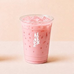 Iced pink milk-นมชมพูเย็น
