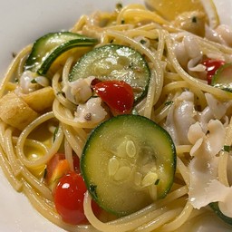 Hotate Himo Peperoncino Spaghetti