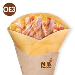 OE3 ไข่+ แฮม+ปูอัด