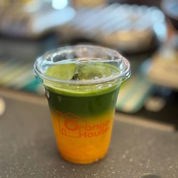 Matcha orange juice