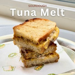 Tuna melt with cheese Sourdough