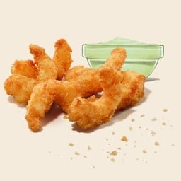 กุ้งป๊อป ซอสอาโวคาโดวาซาบิ