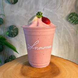 Honey Valentine กล้วยสตรอว์เบอร์รี่น้ำผึ้งปั่น