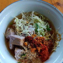 ข้าวฟืนถั่วดิน หรือถั่วลิสง แบบน้ำ