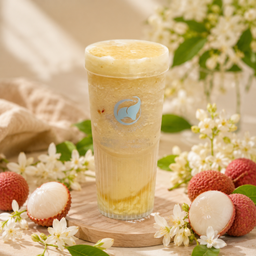 ลิ้นจี่ดอกหอมหมื่นลี้สมูทตี้ Lychee Osmanthus Smoothie