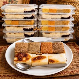 7 Flavor Coconut Sago Cake &  Semolina Cake
