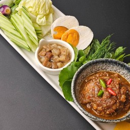 น้ำพริกไข่ปู ( Spicy Crab Egg Chilli Paste )
